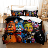 Five Nights at Freddy's Cosplay Bedding Set Duvet Cover Comforter Bed Sheets - EBuycos