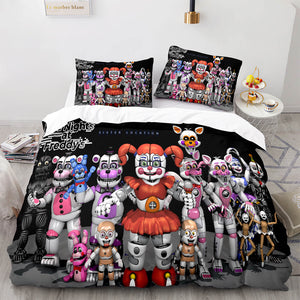 Five Nights at Freddy's Cosplay Bedding Sets Duvet Covers Bed Sheets - EBuycos