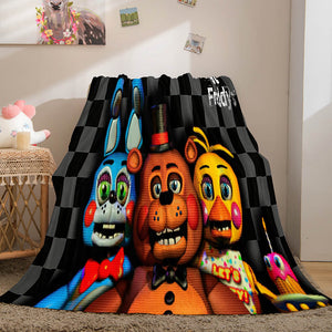 Five Nights at Freddy's Flannel Caroset Throw Cosplay Blanket Comforter Set - EBuycos