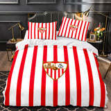 Football Team Bedding Set Quilt Duvet Cover Bed Sheets Home Decor - EBuycos