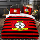 Football Team Bedding Set Quilt Duvet Cover Bed Sheets Home Decor - EBuycos