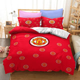 Football Team Logo Bedding Sets Duvet Covers Comforter Bed Sheets - EBuycos