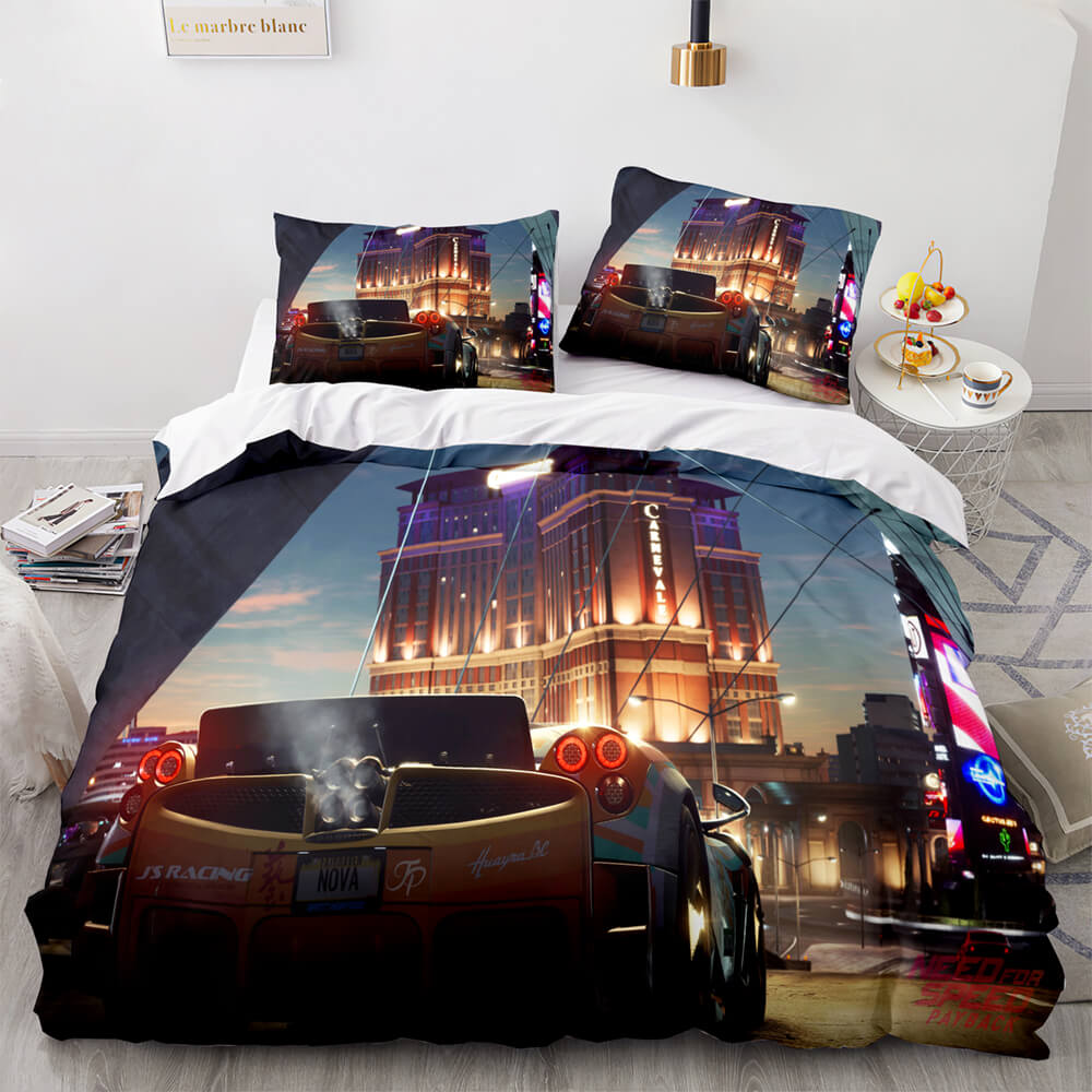 Forza Motorsport Bedding Set Quilt Duvet Covers Comforter Bed Sheets - EBuycos
