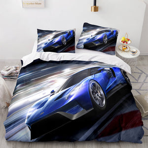 Forza Motorsport Bedding Set Quilt Duvet Covers Comforter Bed Sheets - EBuycos