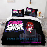 Friday Night Funkin Cosplay Bedding Sets Duvet Covers Bed Sheets - EBuycos