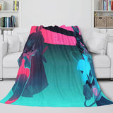 Friday Night Funkin Cosplay Flannel Blanket Warm Throw Bed Blankets - EBuycos