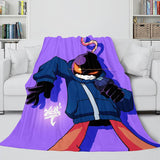 Friday Night Funkin FNF Whitty Flannel Fleece Blanket - EBuycos