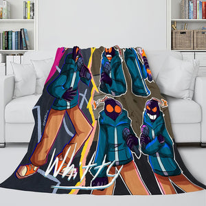 Friday Night Funkin FNF Whitty Flannel Fleece Blanket - EBuycos