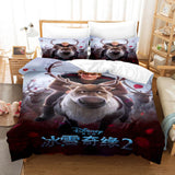 Frozen 2 Cosplay Bedding Set Comforter Bed Sheets Full Duvet Cover Set - EBuycos