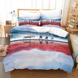 Frozen 2 Cosplay Bedding Set Comforter Bed Sheets Full Duvet Cover Set - EBuycos