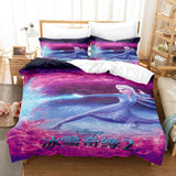 Frozen 2 Cosplay Bedding Set Comforter Bed Sheets Full Duvet Cover Set - EBuycos