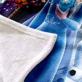 Frozen Blanket Flannel Throw Room Decoration