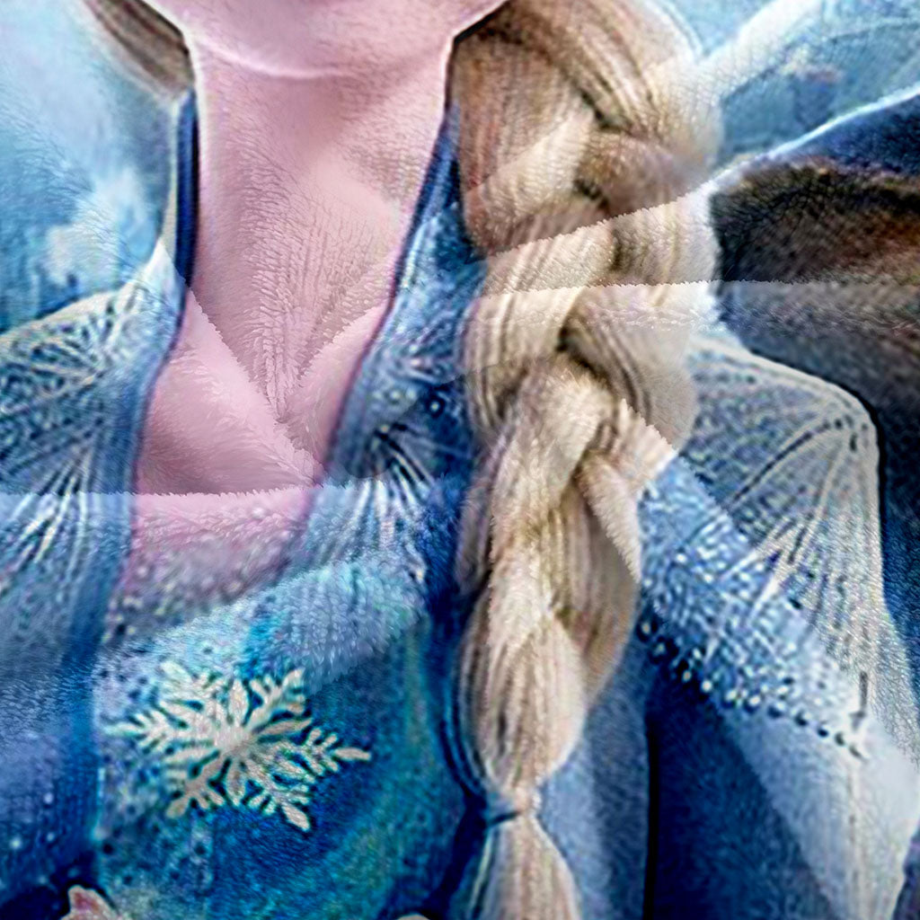 Frozen Blanket Flannel Throw Room Decoration