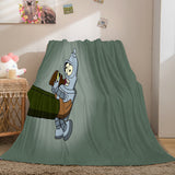 Futurama Cosplay Flannel Blanket Throw Comforter Bedding Sets - EBuycos