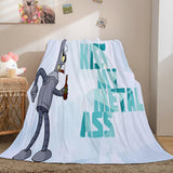 Futurama Cosplay Flannel Blanket Throw Comforter Bedding Sets - EBuycos