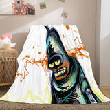 Futurama Cosplay Flannel Blanket Throw Comforter Bedding Sets - EBuycos