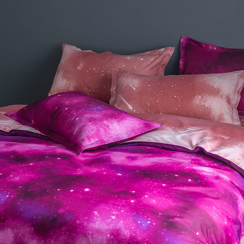 Galaxy Comforter Bedding Sets Duvet Covers Bed Sheets for All Seasons - EBuycos