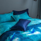 Galaxy Sky Outer Space Comforter Bedding Sets Duvet Covers Bed Sheets - EBuycos