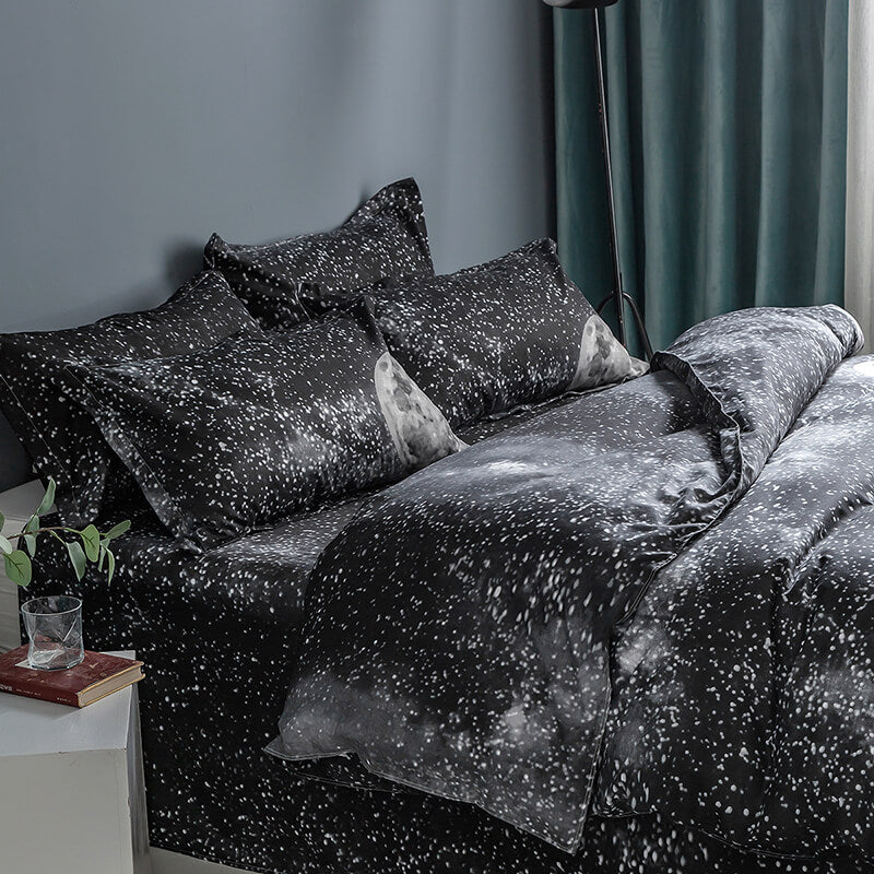 Galaxy Universe Sky Comforter Bedding Sets Duvet Covers Bed Sheets - EBuycos