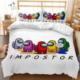 Game Among Us Cosplay Bedding Set Quilt Duvet Covers Bed Sheets Sets - EBuycos