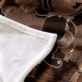 Game Bendy And The Ink Machine Blanket Flannel Throw Room Decoration