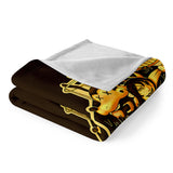 Game Bendy And The Ink Machine Blanket Flannel Throw Room Decoration