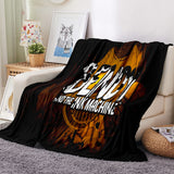 Game Bendy And The Ink Machine Blanket Flannel Throw Room Decoration