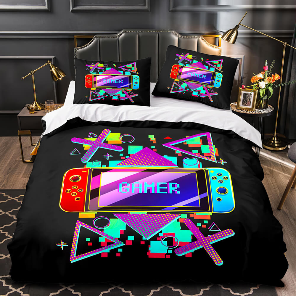 Game Controller Gamepad Bedding Set Quilt Cover Without Filler