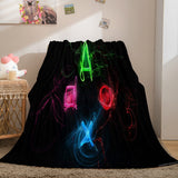 Gamer Cosplay Flannel Blanket Throw Comforter Sets Bedding Blanket - EBuycos