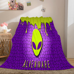 Gamer Cosplay Flannel Blanket Throw Comforter Sets Bedding Blanket - EBuycos