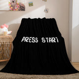 Gamer Cosplay Flannel Blanket Throw Comforter Sets Bedding Blanket - EBuycos