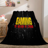 Gamer Cosplay Flannel Blanket Throw Comforter Sets Bedding Blanket - EBuycos