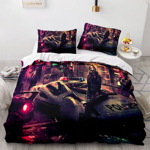Game Cyberpunk 2077 Bedding Set Quilt Covers Without Filler