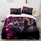 Game Cyberpunk 2077 Bedding Set Quilt Covers Without Filler