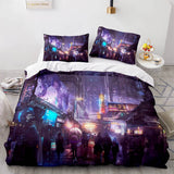 Game Cyberpunk 2077 Bedding Set Quilt Covers Without Filler