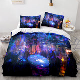 Game Cyberpunk 2077 Bedding Set Quilt Covers Without Filler