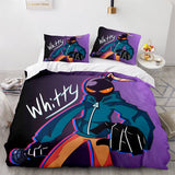 Game FNF Whitty Bedding Sets Soft Duvet Covers Comforter Bed Sheets - EBuycos