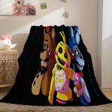 Game Five Nights at Freddy's Cosplay Blanket Flannel Caroset Throw - EBuycos
