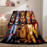 Game Five Nights at Freddy's Flannel Caroset Throw Cosplay Blanket Comforter Set - EBuycos