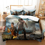 Game God Of War Cosplay Bedding Set Duvet Covers Comforter Bed Sheets - EBuycos