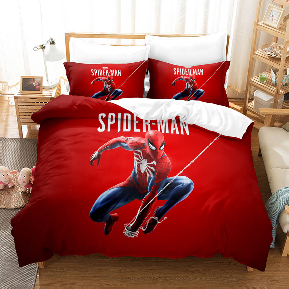 Game Marvels Spider-Man Bedding Sets Quilt Cover Without Filler