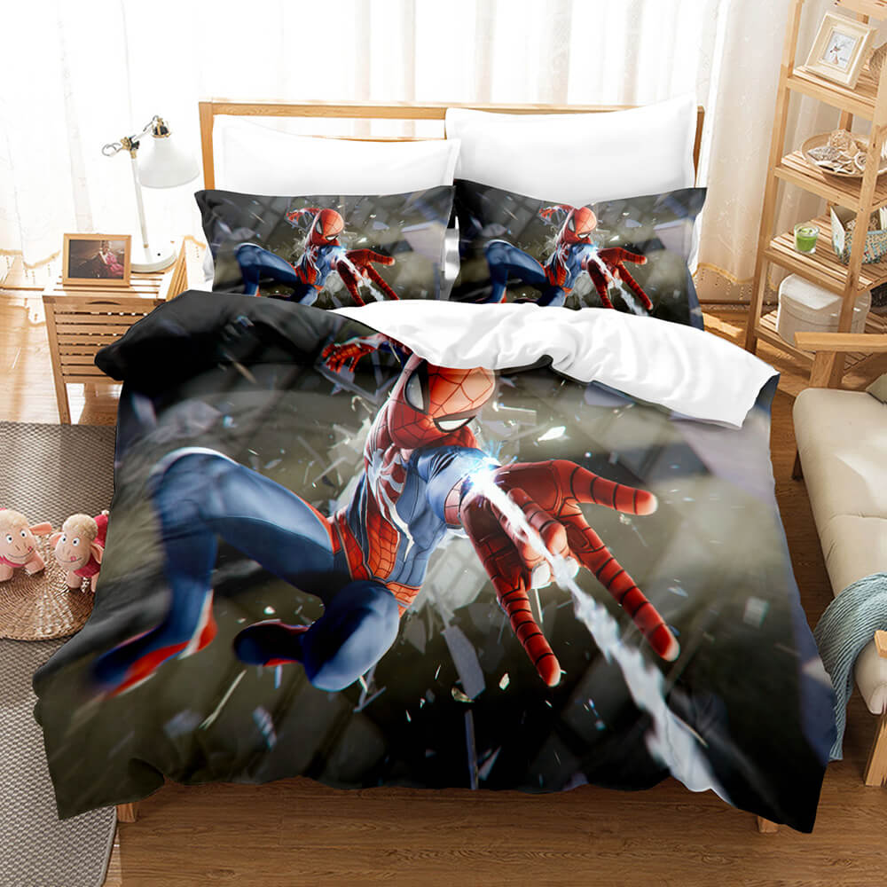Game Marvels Spider-Man Bedding Sets Quilt Cover Without Filler