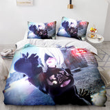 Game NieR Automata Cosplay 3 Piece Bedding Set Duvet Covers Bed Sheets - EBuycos
