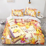 Game Pokémon Pikachu Bedding Sets Pattern Quilt Cover Without Filler