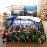 Game Roblox Cosplay Bedding Set Quilt Cover Without Filler