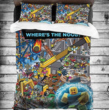 Game Roblox Cosplay Bedding Set Duvet Cover Bed Sheets Bedroom Decor - EBuycos