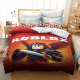 Game Roblox Cosplay Bedding Set Duvet Cover Bed Sheets Bedroom Decor - EBuycos