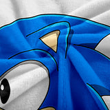 Game Sonic Blanket Flannel Throw Room Decoration