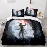 Game Tomb Raider Cosplay 3 Piece Bedding Sets Duvet Covers Bed Sheets - EBuycos