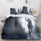 Game Tomb Raider Cosplay 3 Piece Bedding Sets Duvet Covers Bed Sheets - EBuycos